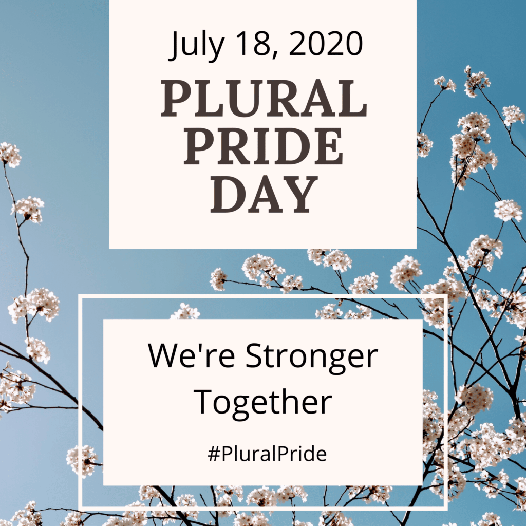 Plural pride day july 18 2020
