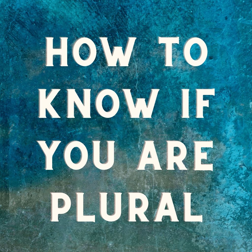 How to know if you are Plural