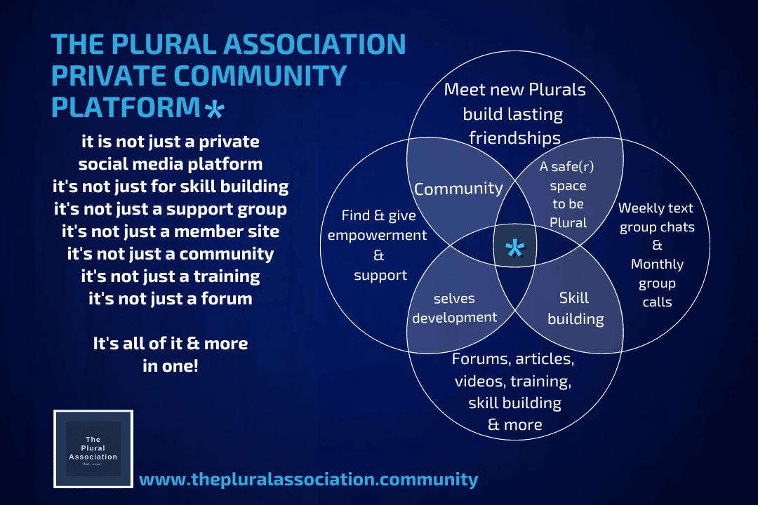 Image: Join The Plural Association Community for an empowering experience for Plurals